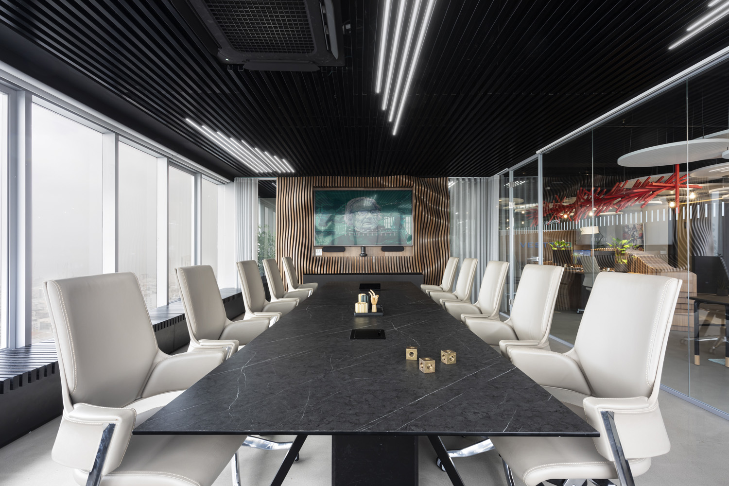 arkitek meeting table actiu+delphi midium back